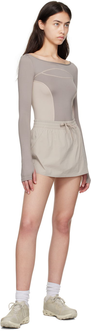 Bodi On Running FKA twigs Edition Studio Long Sleeve Top Bež | 1WF11623318, 4