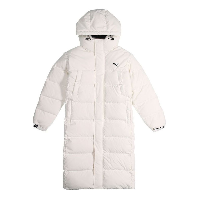 Puhovka Puma Long Down Padded Coat Bela | 928651-02