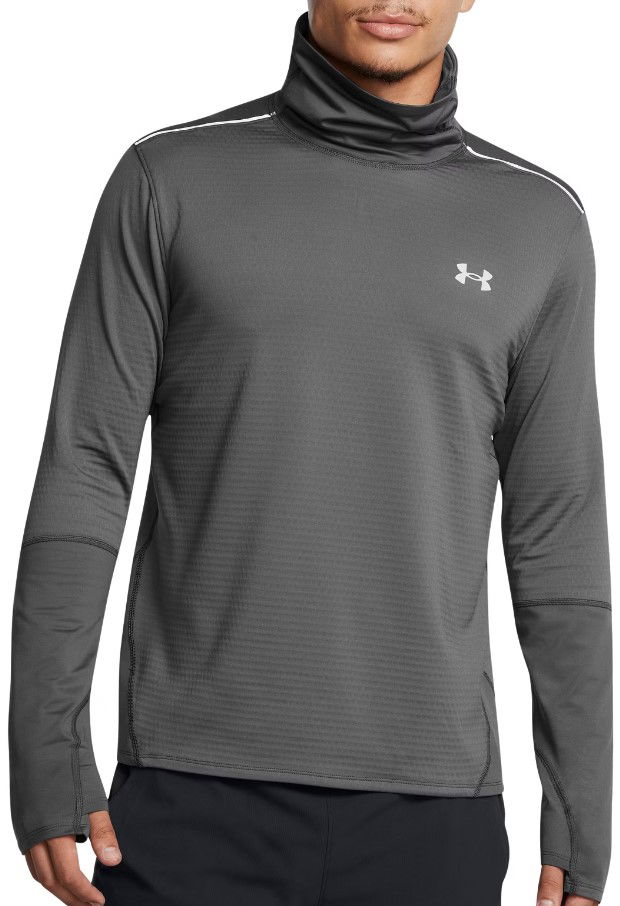 Majica Under Armour Funnel Neck Running Shirt Siva | 1387794-025