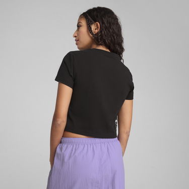 Krop-top Puma PUMA X HELLO KITTY AND FRIENDS Women's Cropped T-Shirt Črna | 631613_01, 3