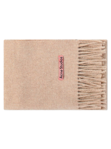 Šala Acne Studios Canada Narrow New Scarf Oatmeal Melange Bež | CA0210-633
