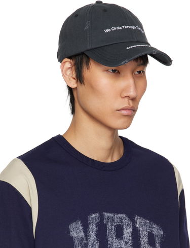 Kapa MISBHV We Circle Washed Cap Črna | 121A587, 2