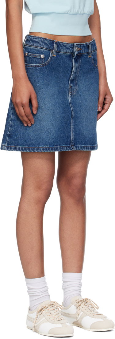 Krila A.P.C. A.P.C. Denim Miniskirt Modra | COHJL-F06374, 1