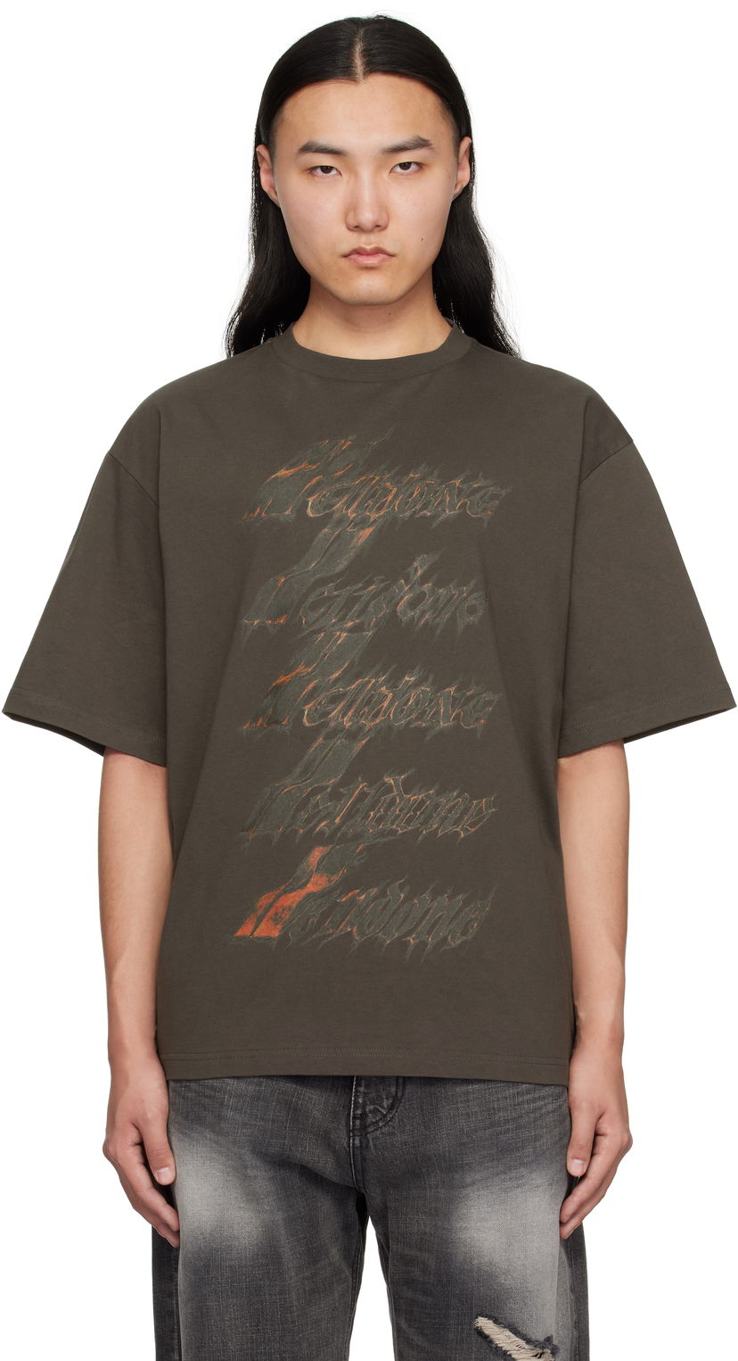 Majica We11done We11done Spark Logo Graphic T-Shirt Rjava | WD-TT0-25-751-U-CH