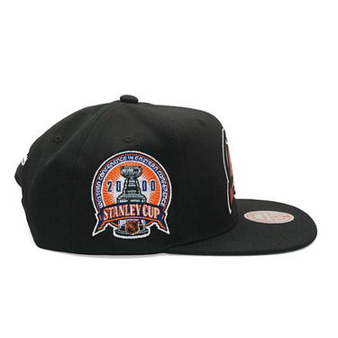 Kapa Mitchell & Ness New Jersey Devils Top Spot Snapback Črna | HHSS6743-NJDYYPPPBLCK, 1