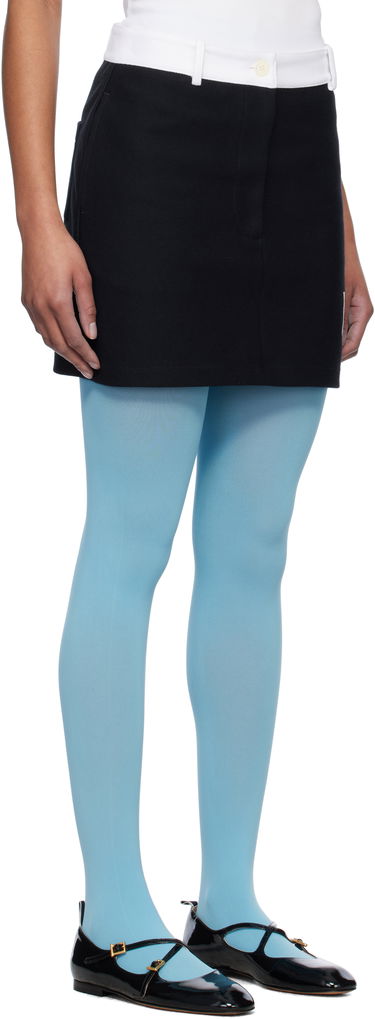 Krila Thom Browne Thom Browne Tech Twill Miniskirt Črna | FJK137A-J0042, 1