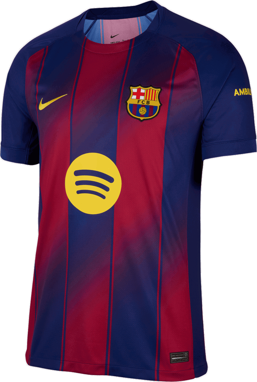 Dres Nike FC Barcelona Home Stadium Short Sleeve Jersey 2025/26 Modra | hj4590-456