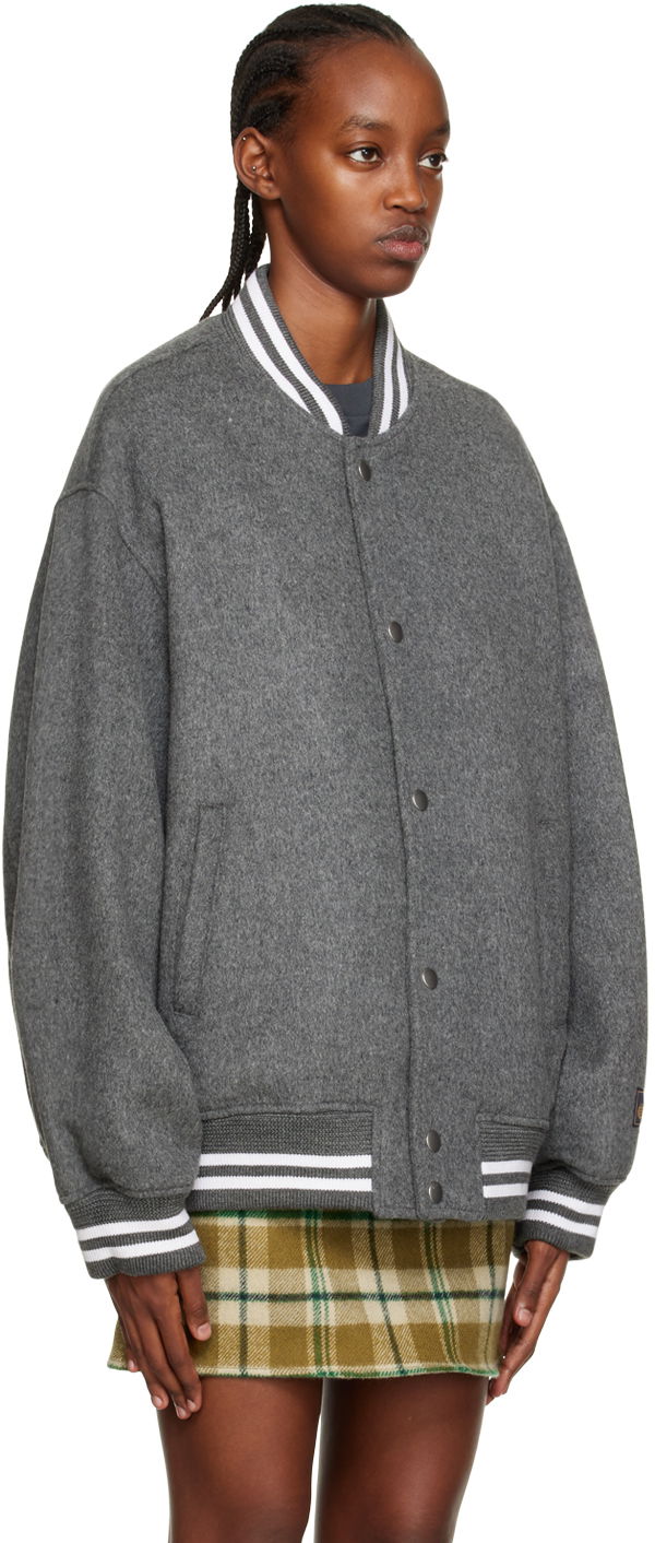 Bomber jakna We11done We11done Oversized Bomber Jacket Siva | WD-JP3-22-029-U-MG, 1