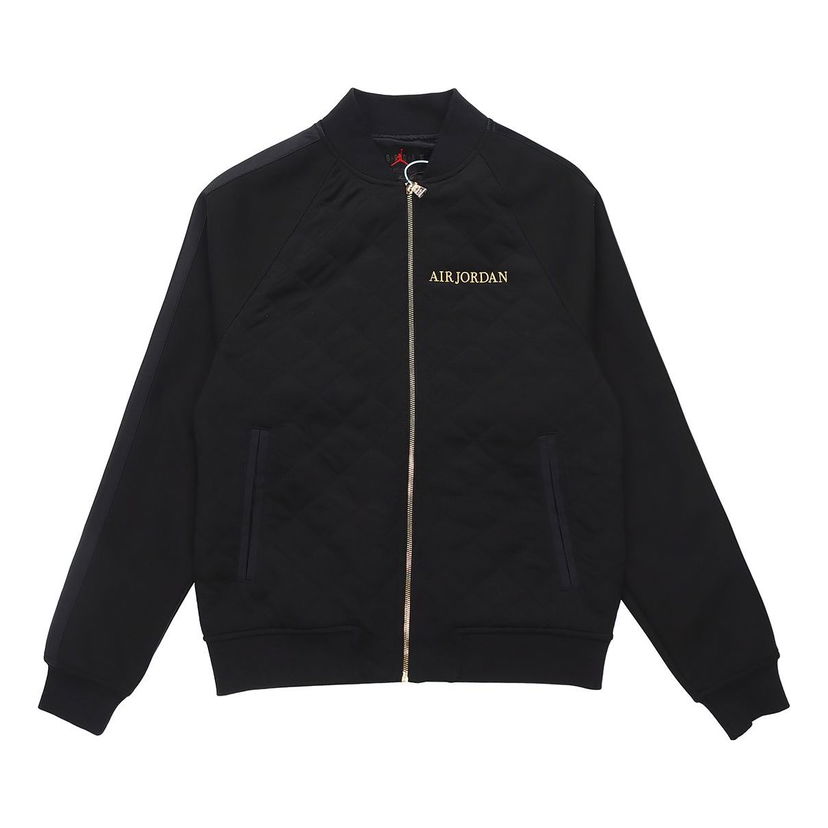 Bomber jakna Jordan Jordan Athleisure Stand Collar Jacket Črna | BQ5772-010
