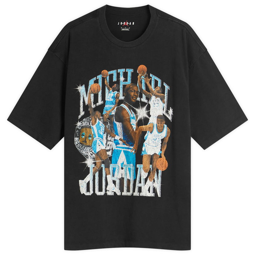 Majica Jordan Jordan Flight Essential Graphic T-Shirt, Size Large Črna | HQ8940-010