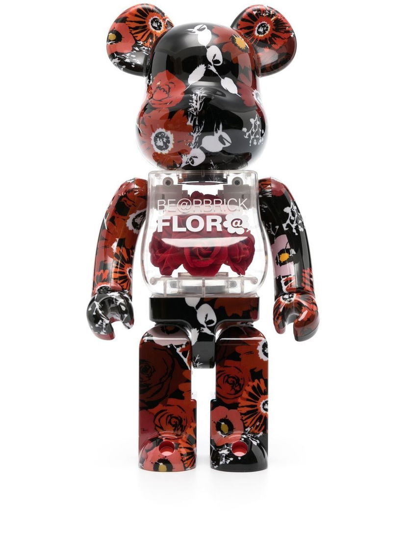 Collectibles Medicom Toy Be@rbrick Flor@ 400％ figure - Black Rjava | 453095660209718033905
