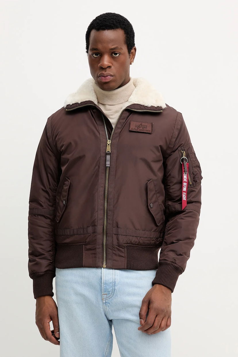 Bomber jakna Alpha Industries Alpha Industries Injector III Winter Bomber Jacket Rjava | 198122.696
