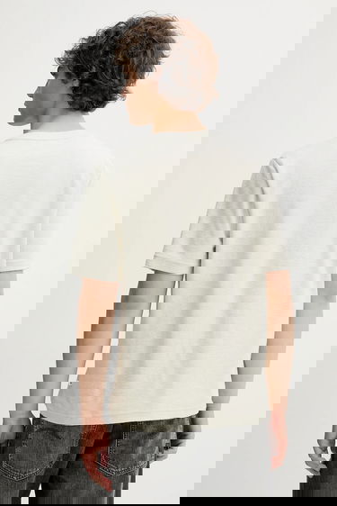 Majica Samsoe Samsoe Short-sleeved T-Shirt ODIN Bež | M22200041, 2