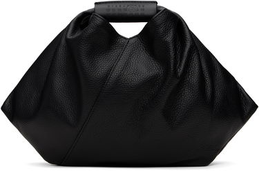 Torbica Maison Margiela MM6 Maison Margiela Triangle Leather Tote Črna | SB5WD0029 P7255, 0