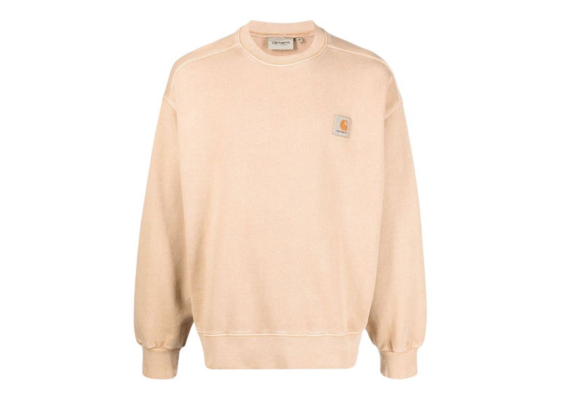 Pulover Carhartt WIP Nelson Sweatshirt Brown Bež | I029957 - Brown