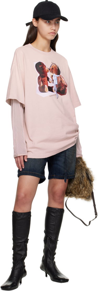 Kratke hlače Acne Studios Acne Studios Loose Fit Denim Shorts Modra | CE0067-, 3