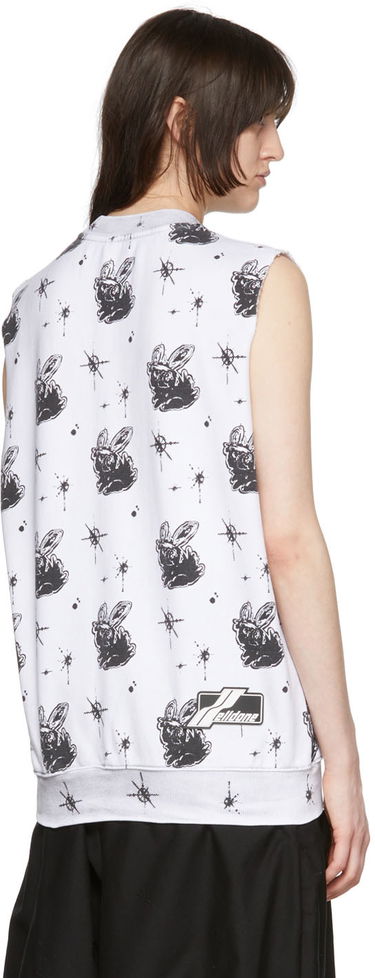 Majica brez rokavov We11done We11done Graphic Print Tank Top Bela | WD-TV1-22-559-U-WH, 2