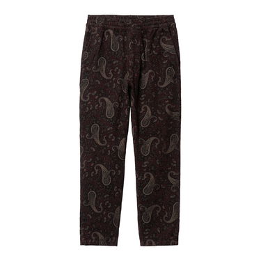 Hlače Carhartt WIP Flint Pant Paisley Print "Buckeye rinsed" Rjava | I029443_1U6_02, 6