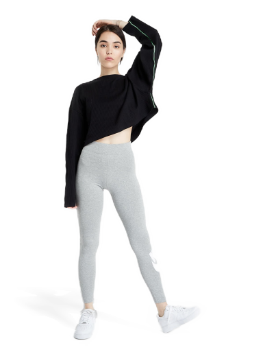 Pajkice Nike Sportswear Essential High-Rise Leggings Siva | CZ8528-063