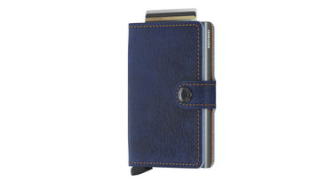 Denarnica Secrid Miniwallet "Indigo 5-Titanium" Mornarica | MIn-5-Titanium, 0