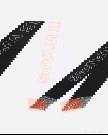 Šala WTAPS Knitted Fringe Scarf Črna | 242MADT-AC01 002, 2