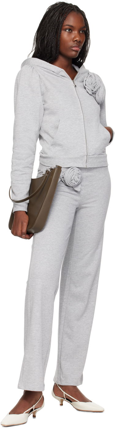 Torba za čez ramo BY FAR BY FAR Suli Shoulder Bag Rjava | MWBSB053CL013BR047PL, 3