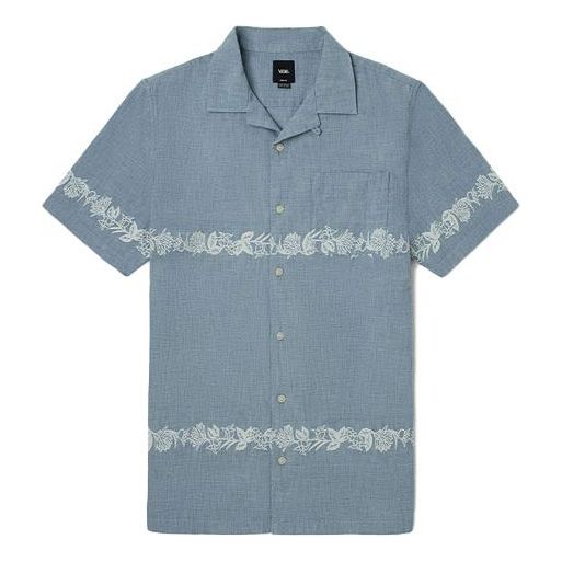 Srajce Vans Denim Short Sleeve Shirt Modra | VN0A5E6JLKZ