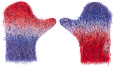 Rokavice ERL Kids' Multicolor Fuzzy Mittens Večbarvna | ERL06KK055, 0