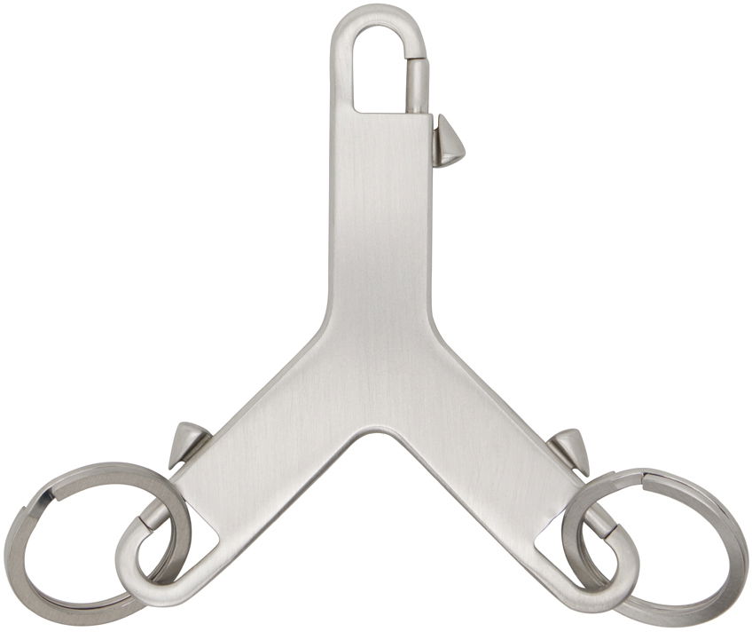 Obeski za ključe Rick Owens Silver Cerberus Keychain Kovinski | RA02D0594 MET, 1