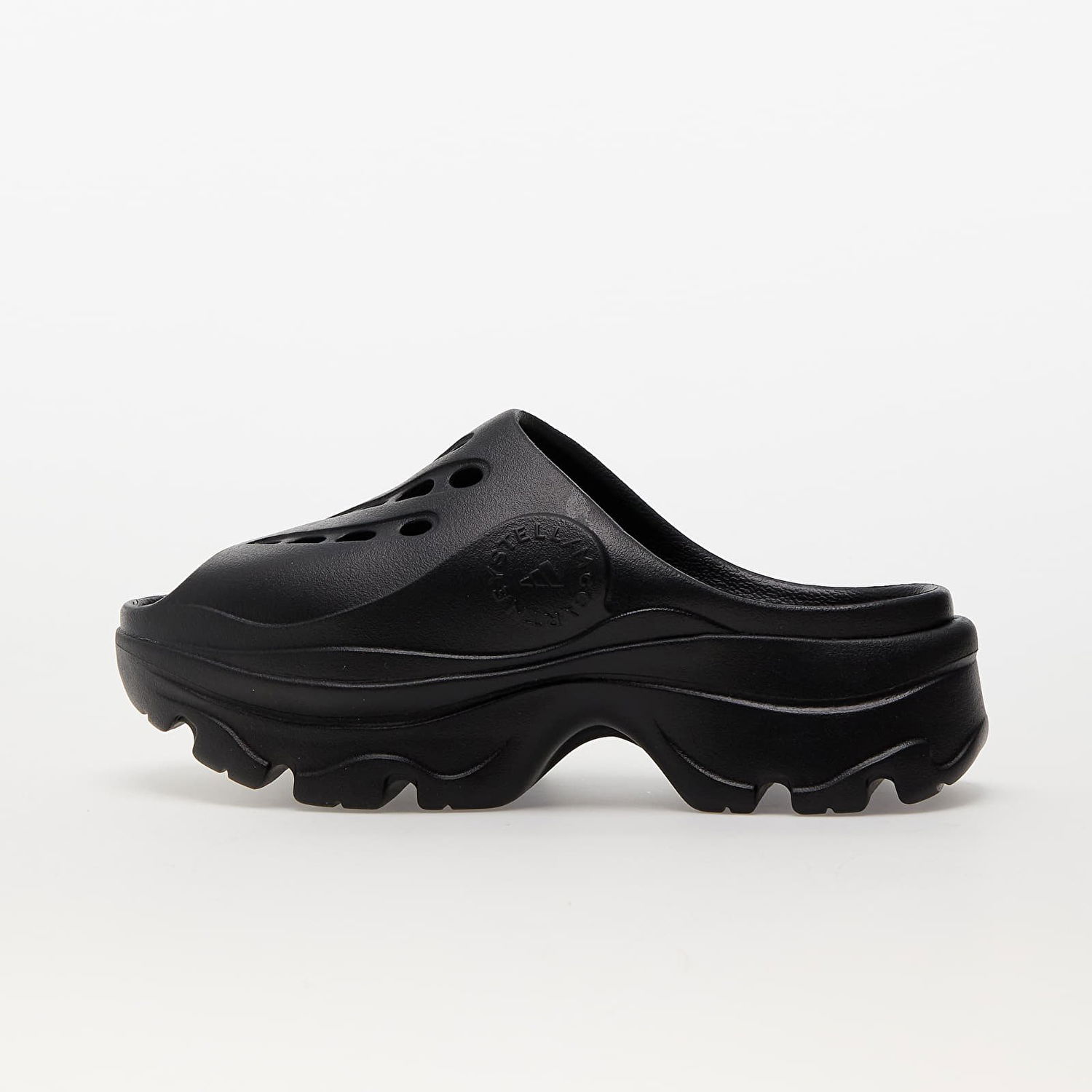 Superge in čevlji adidas Performance Stella McCartney x Clog Core Black/ Core Black/ Core Black Črna | GW2050, 0