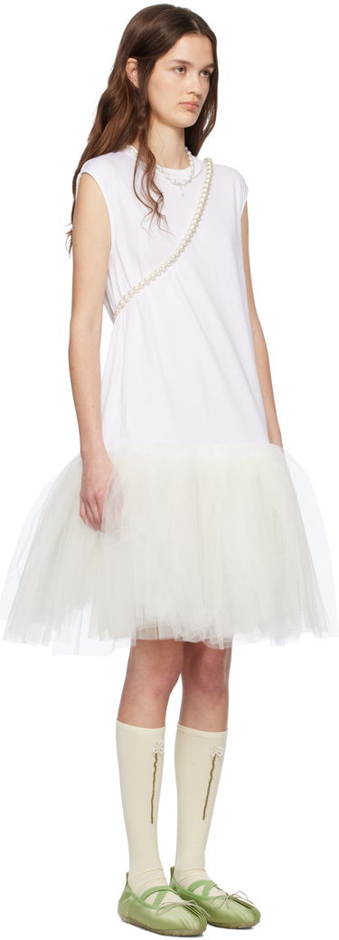 Obleke Simone Rocha Simone Rocha Relaxed Ballet Tutu Midi Dress Bela | 7396 0553, 1
