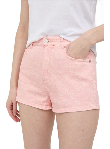 Kratke hlače GUESS Shorts Roza | W3GD49.WF5V3