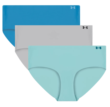 Spodnjice Under Armour Under Armour Pure Stretch No Show Hipster Underwear - 3 Pack Večbarvna | 1383895-293, 0