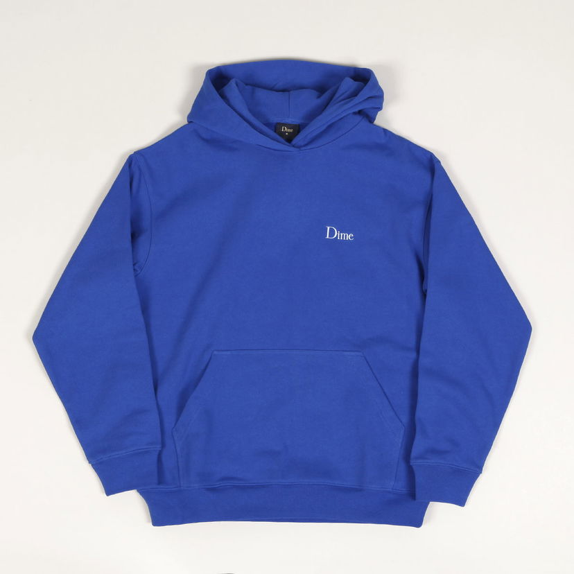 Pulover Dime Classic Small Logo Hoodie Modra | DIMEHO2441NVY