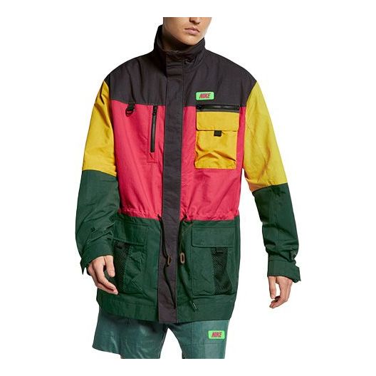 Parka Nike Colorblock Loose Fit Jacket Večbarvna | CJ1459-082