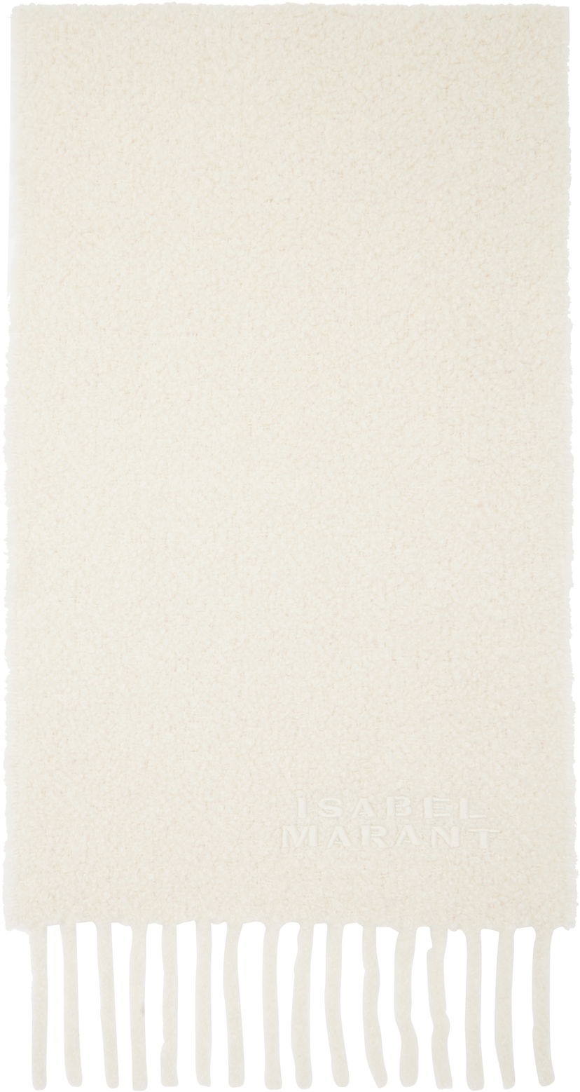 Šala ISABEL MARANT Fouzy Scarf Bež | EC092XFA-B4C06A