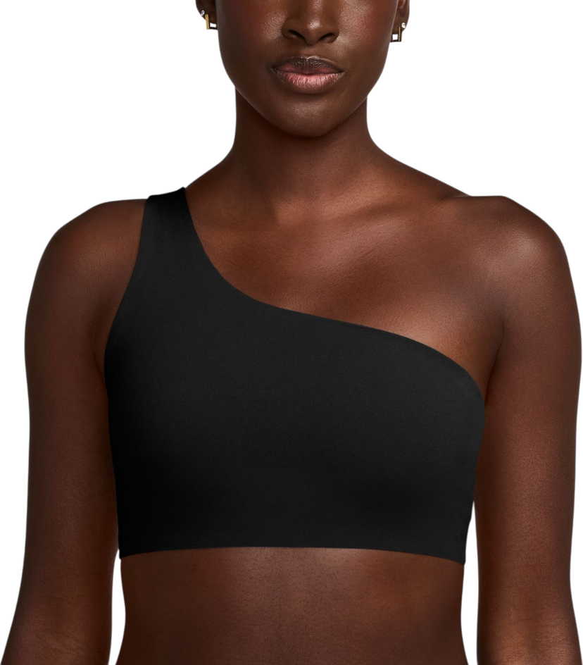Modrček Nike Zenvy Asymmetrical Sports Bra Črna | hq9182-010
