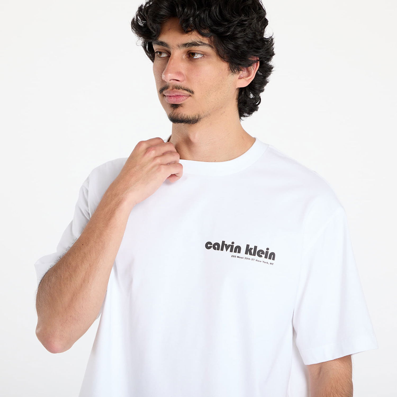 Majica CALVIN KLEIN Calvin Klein Jeans Short Sleeve T-Shirt Bela | LV04RC829G YAA, 1
