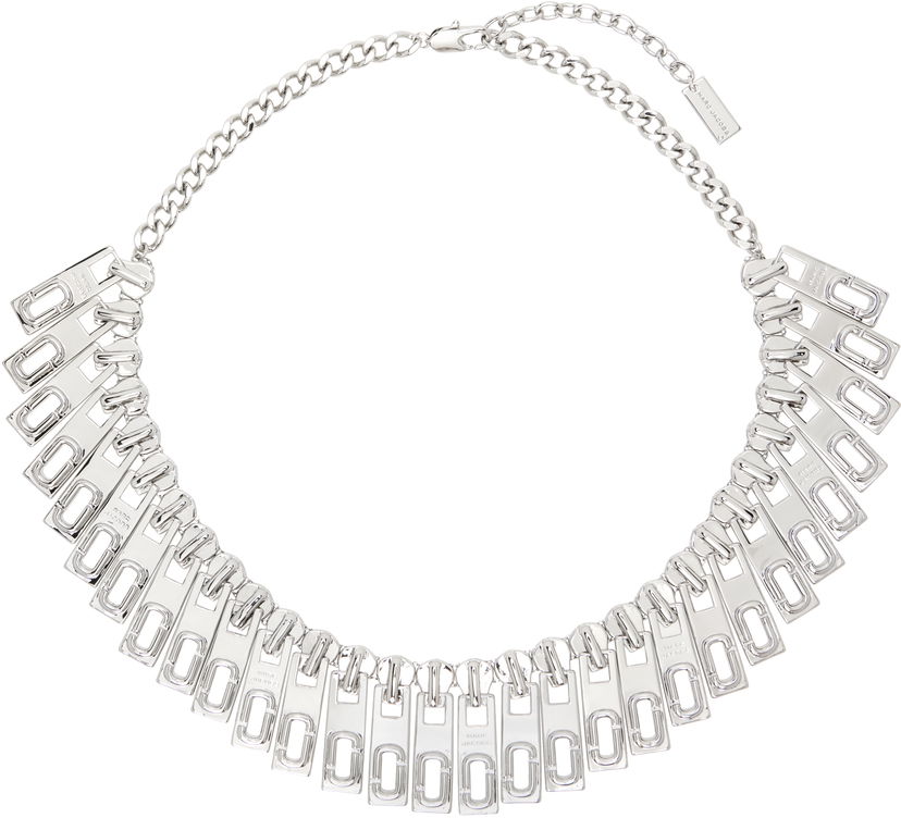 Ogrlica Marc Jacobs Marc Jacobs J Marc Zipper Statement Necklace Kovinski | 2R4JNC001J19