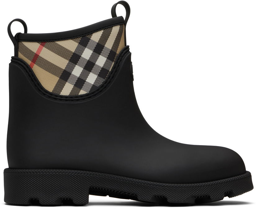 Superge in čevlji Burberry Burberry Marsh Stamp Low Boots Črna | 8111695