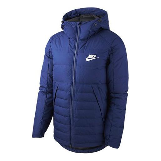 Puhovka Nike Hooded Down Jacket Modra | AJ7947-429