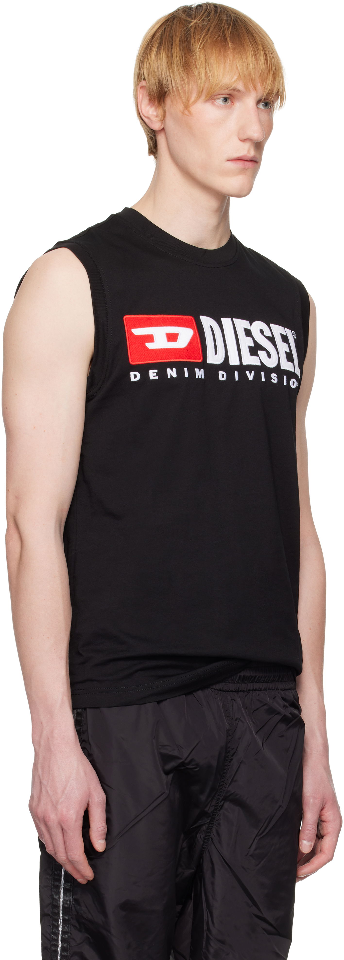 Majica brez rokavov Diesel T-Isco-Div Tank Top Črna | A105080GRAI9XX, 1