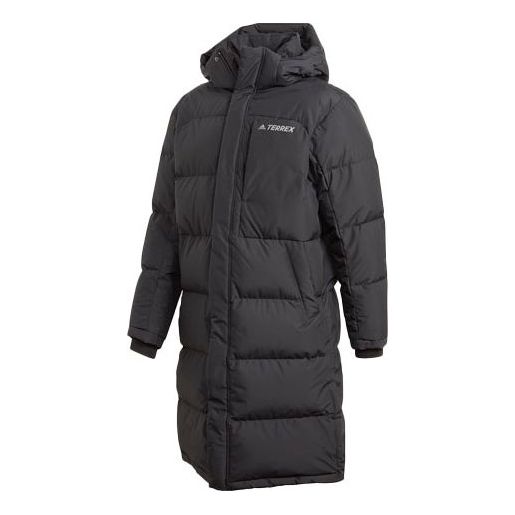 Puhovka adidas Performance adidas Terrex Long Down Parka Črna | GE9877