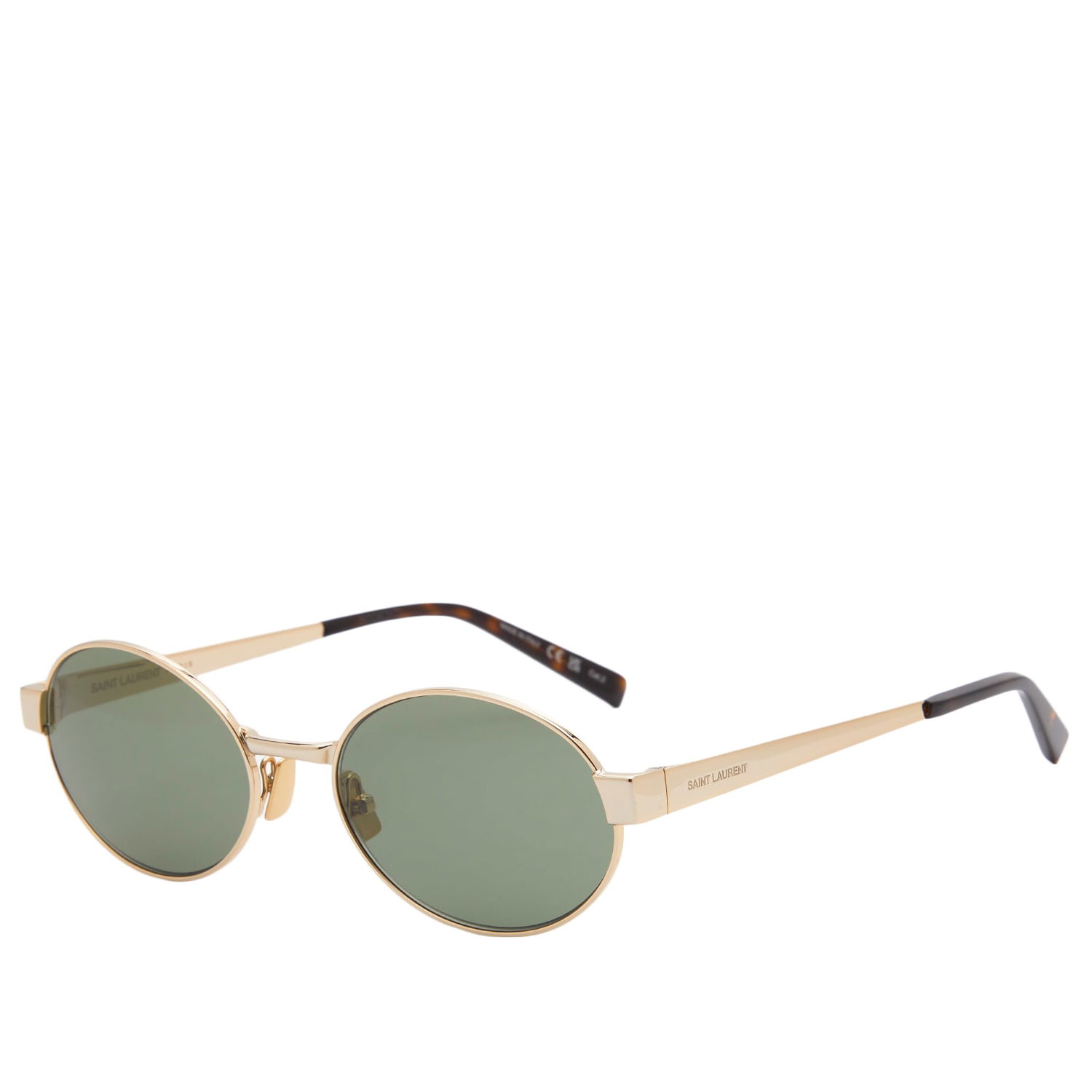 Sončna očala Saint Laurent Saint Laurent SL 692 Oval Sunglasses Kovinski | SL-692-003, 0