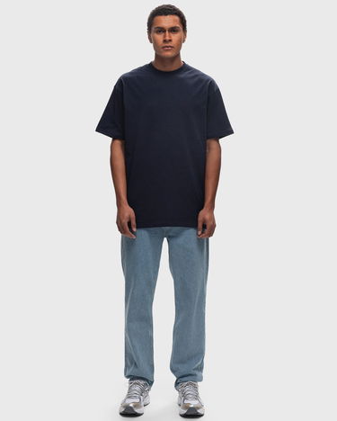 Majica BSTN Basic Crewneck Short Sleeve T-Shirt Mornarica | BEASTIN-PLAIN19-UND-15, 2