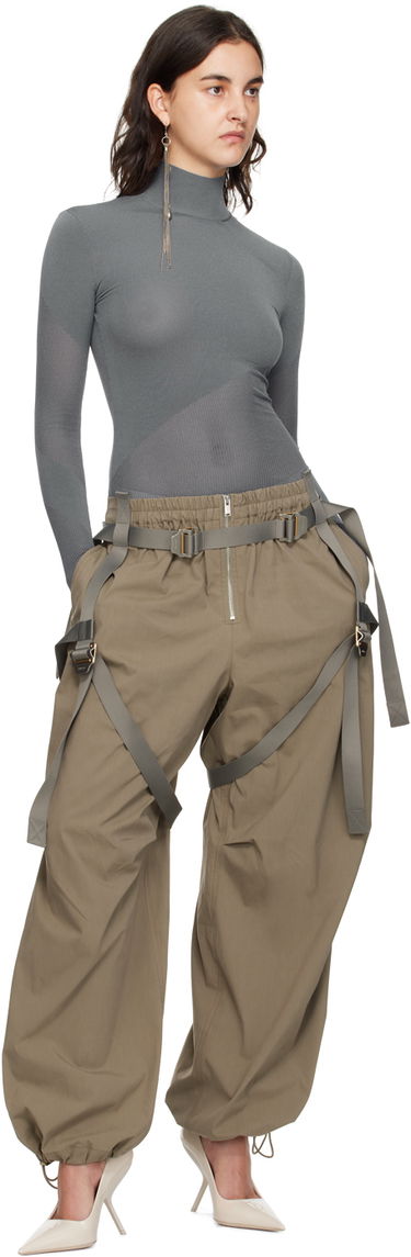 Bodi Dion Lee Dion Lee Helix Mock Neck Top Siva | C7229F23, 4