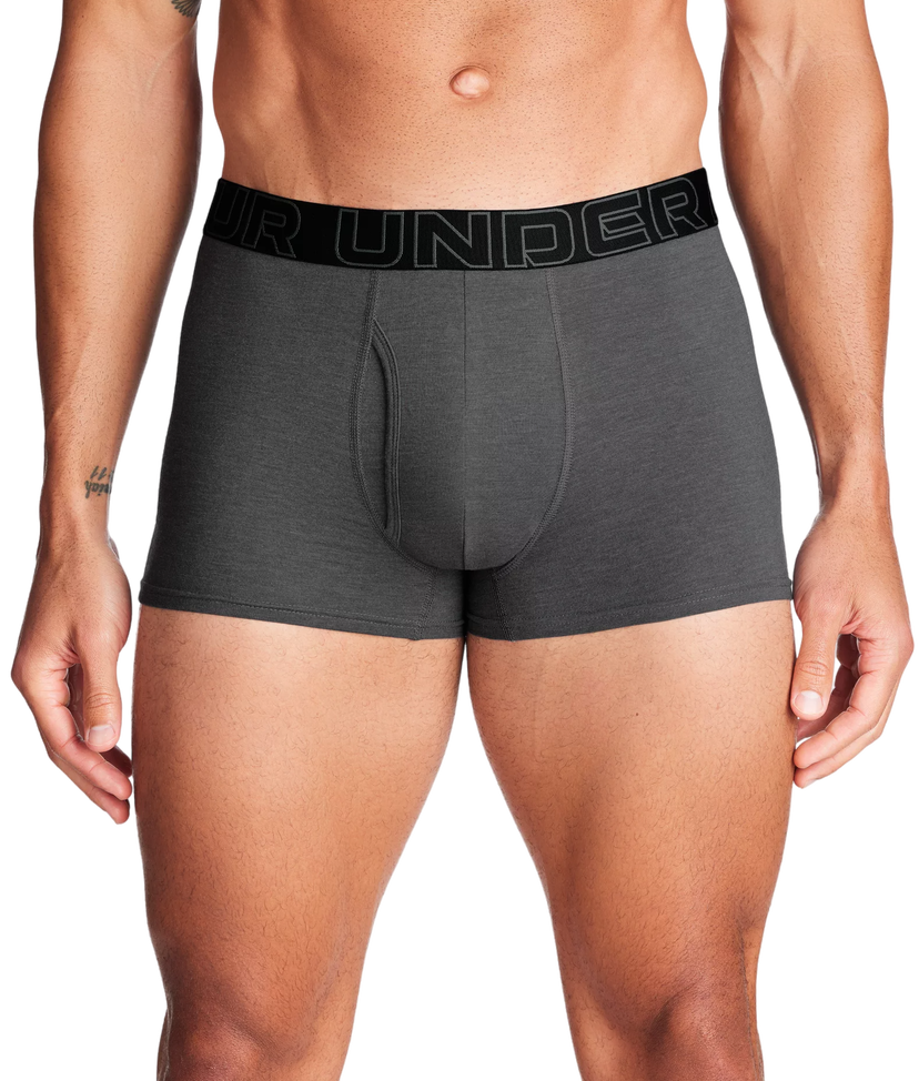 Boksarice Under Armour Performance Cotton 3" 3P Siva | 1383891-025