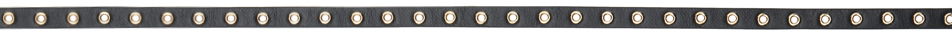 Pasovi Alaïa ALAÏA Mini Eyelet Belt Črna | AA1C034FCA302, 1