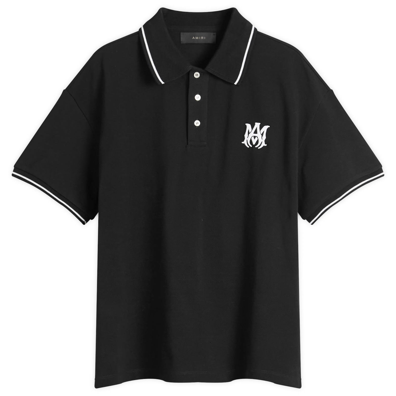 Polo majica AMIRI Amiri MA Core Logo Polo, Size Large Črna | AMJYPO1009-Black, 1