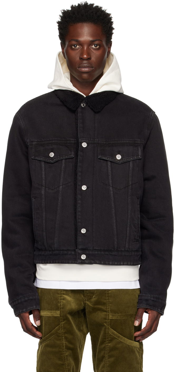 Jakna We11done We11done Regular Fit Denim Jacket Črna | WD-DJ3-22-362-U-BK, 0
